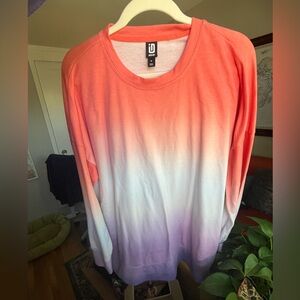 Ombré Ideology light sweatshirt size XL